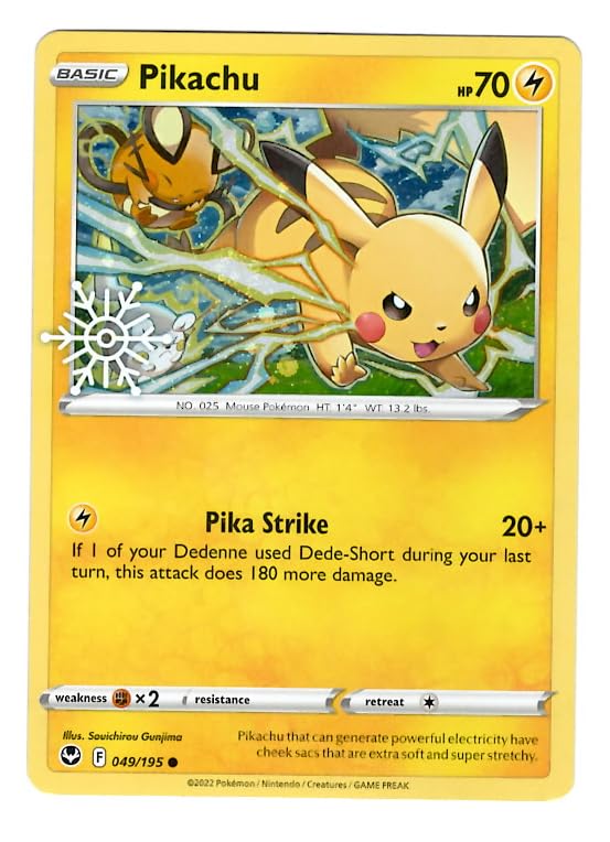 Amazon.com: Pokemon - Pikachu 049/195 - Holiday Countdown 2023